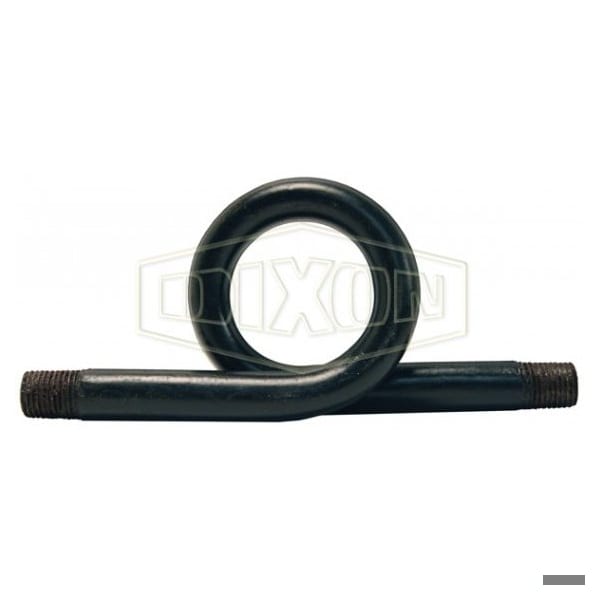 180Deg Steam Gauge Siphon, 1/4 in, Male IPS Thread, 175 psi, Steel